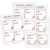 Holiday Storage Labels